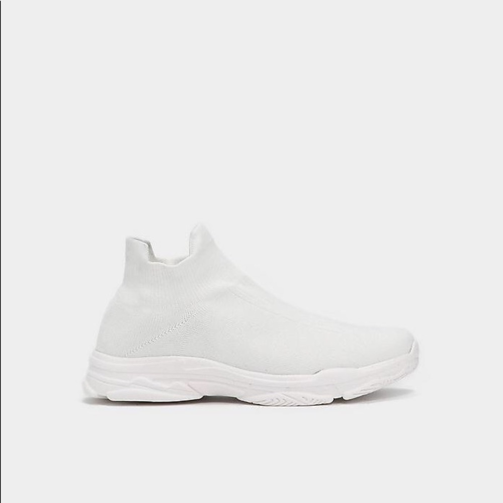 White Sock Sneaker